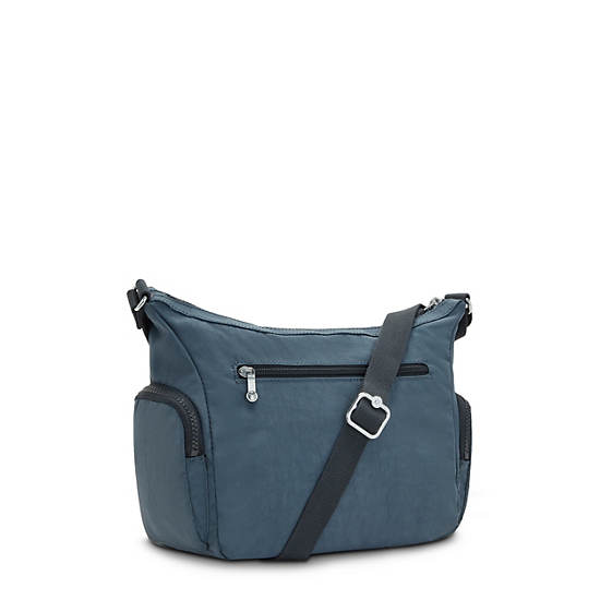 Bolsos Cruzados Kipling Gabbie Small Azul Marino Grises | MX 1132PJ